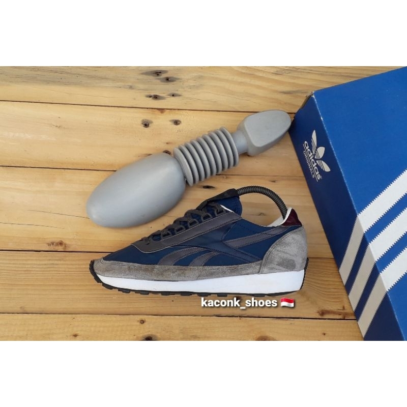 Jual SEPATU SNEAKERS CASUAL REEBOK AZTEC NAVY BLUE ORIGINAL