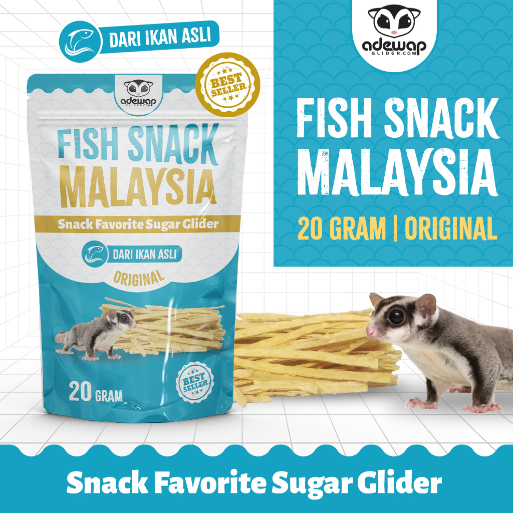 Fish snack hotsell sugar glider