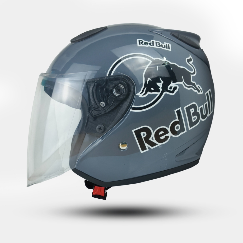 Helm store red bull