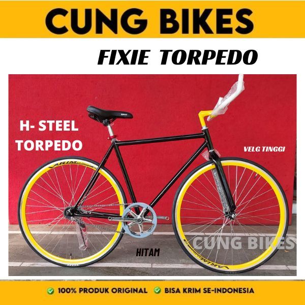 Fixie torpedo hot sale bike