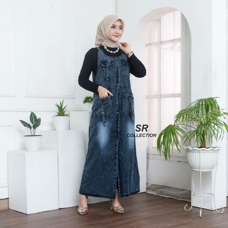 Overall best sale jeans shopee