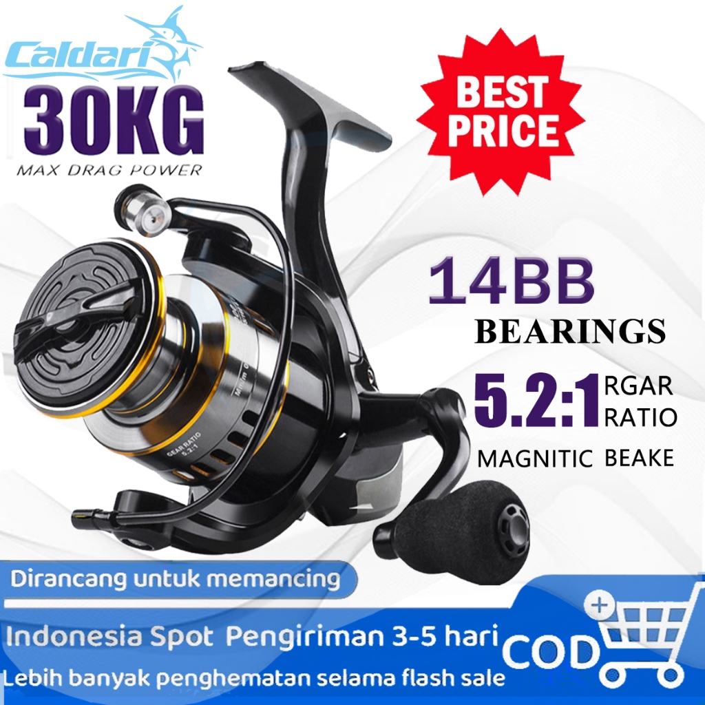 Jual √ Indonesia Spot √ Joran Sougayilang fishing reel 1000-5000