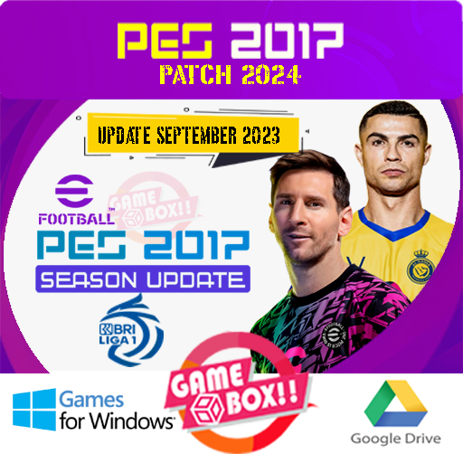 Jual PES 2017 PATCH 2023 + LIGA BRI - PC LAPTOP GAMES