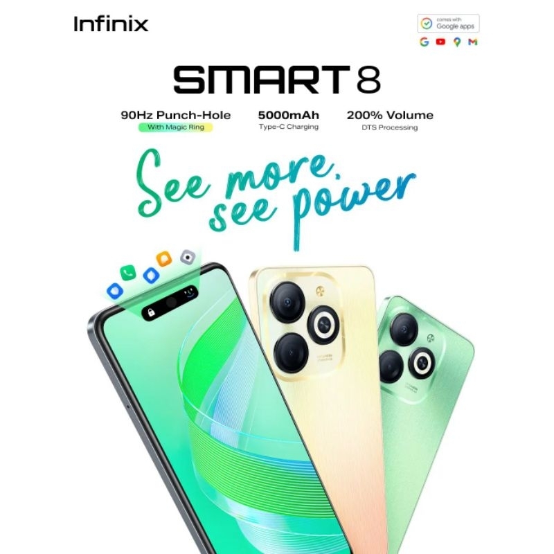 Jual INFINIX SMART 8 RAM 4/128 & SMART 8 PRO 8/128 GARANSI RESMI NO REPACK  | Shopee Indonesia