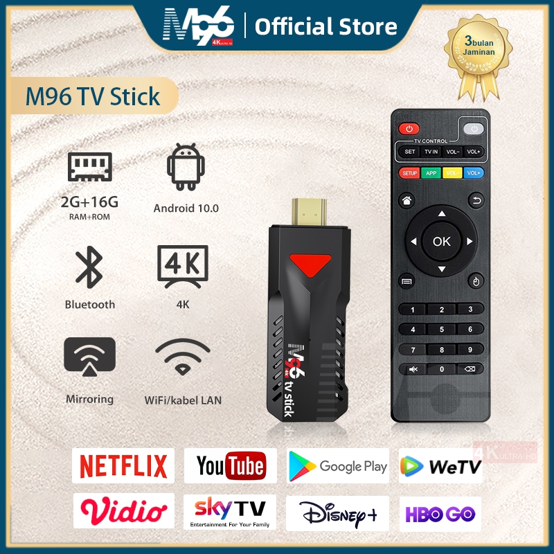 M96 mini 4K Smart Android TV Stick