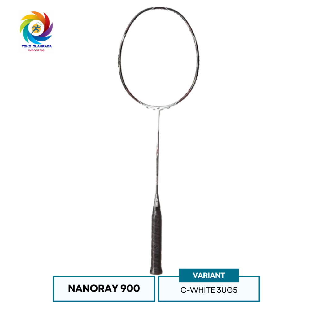 Jual Raket Badminton YONEX Nanoray 900 AH C-WHITE 3UG5