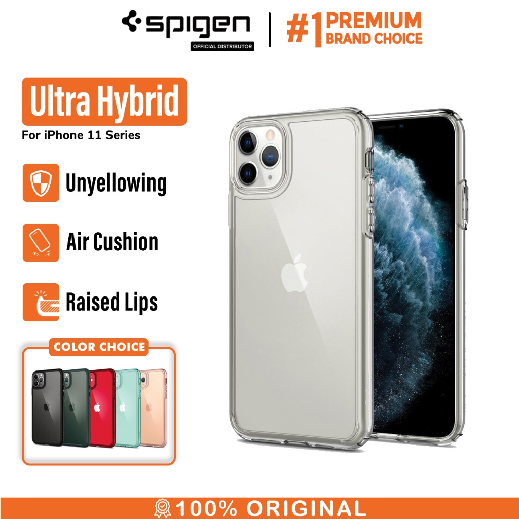 Promo Case Samsung Galaxy S24 Ultra Plus Spigen Ultra Hybrid Clear Casing -  Matte Black, S24 - Jakarta Barat - Spigen Official
