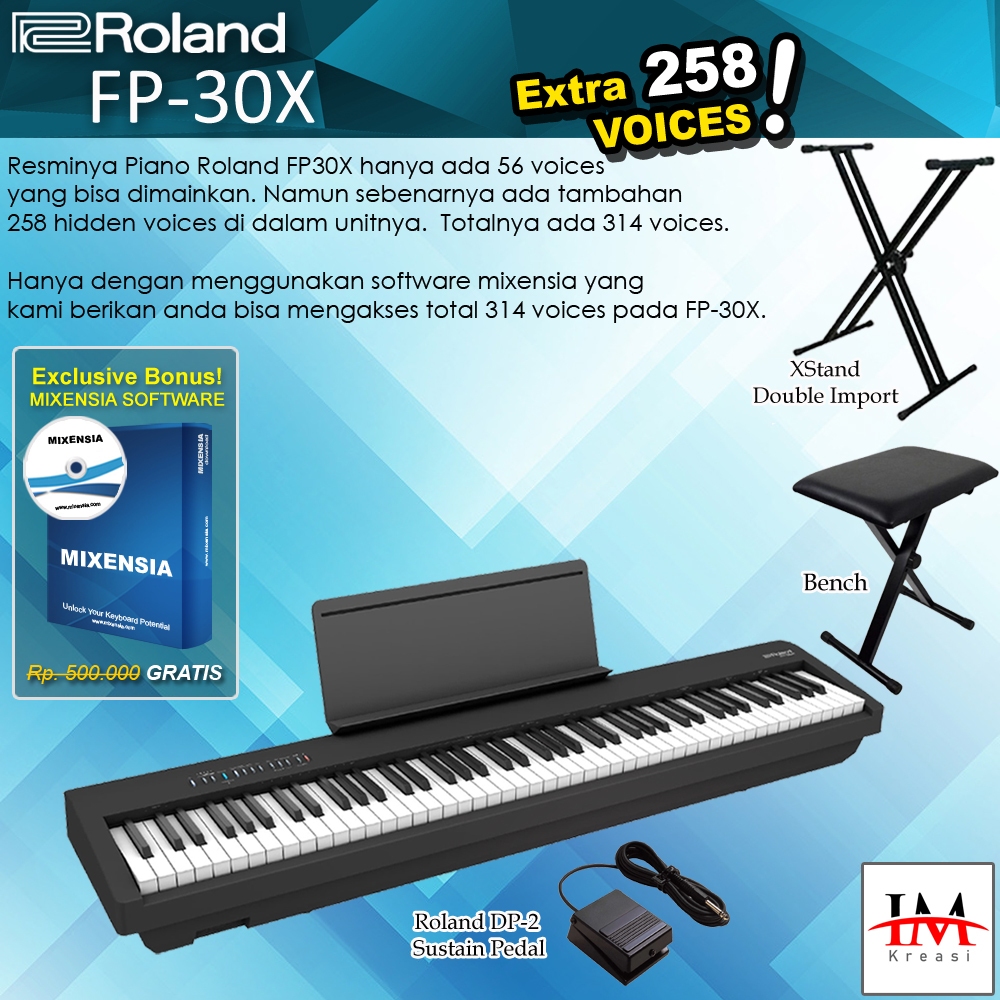 Roland fp store 30 harga