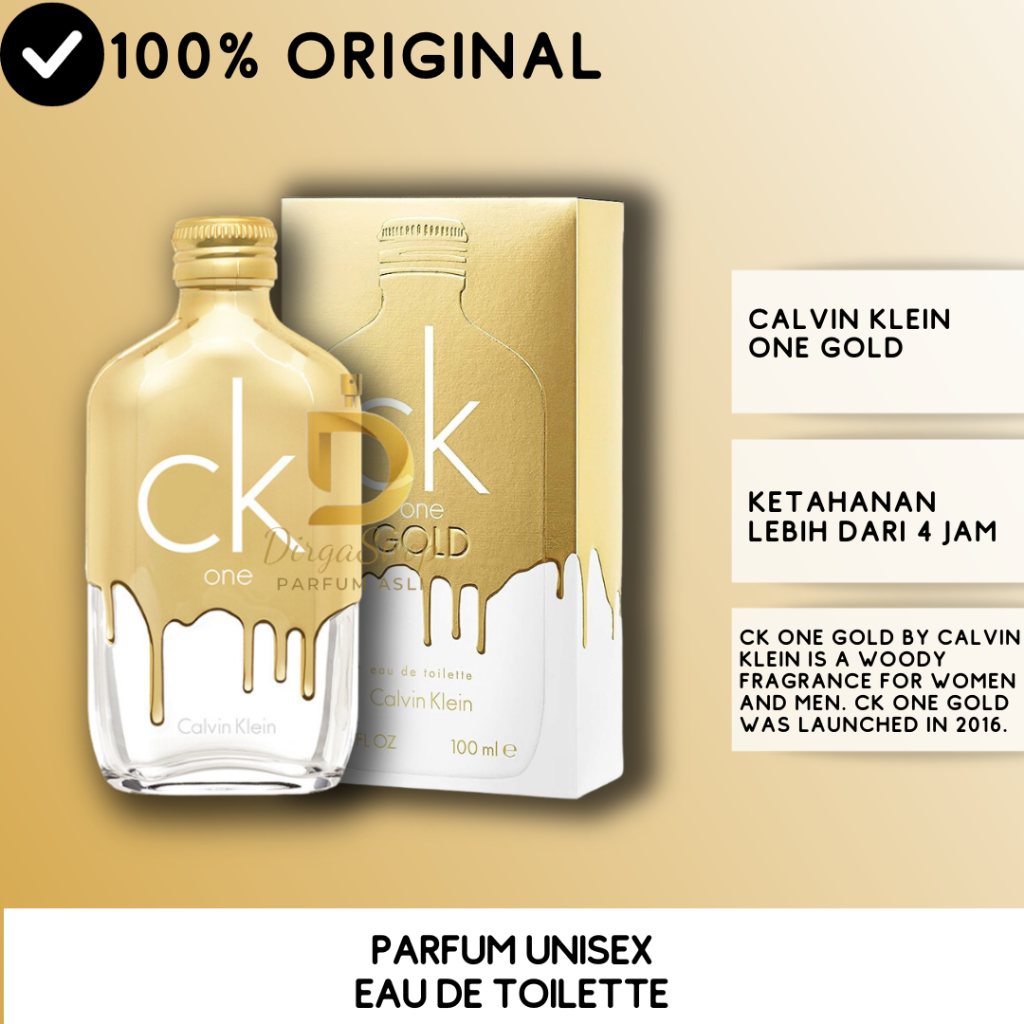 Harga parfum shop ck one gold