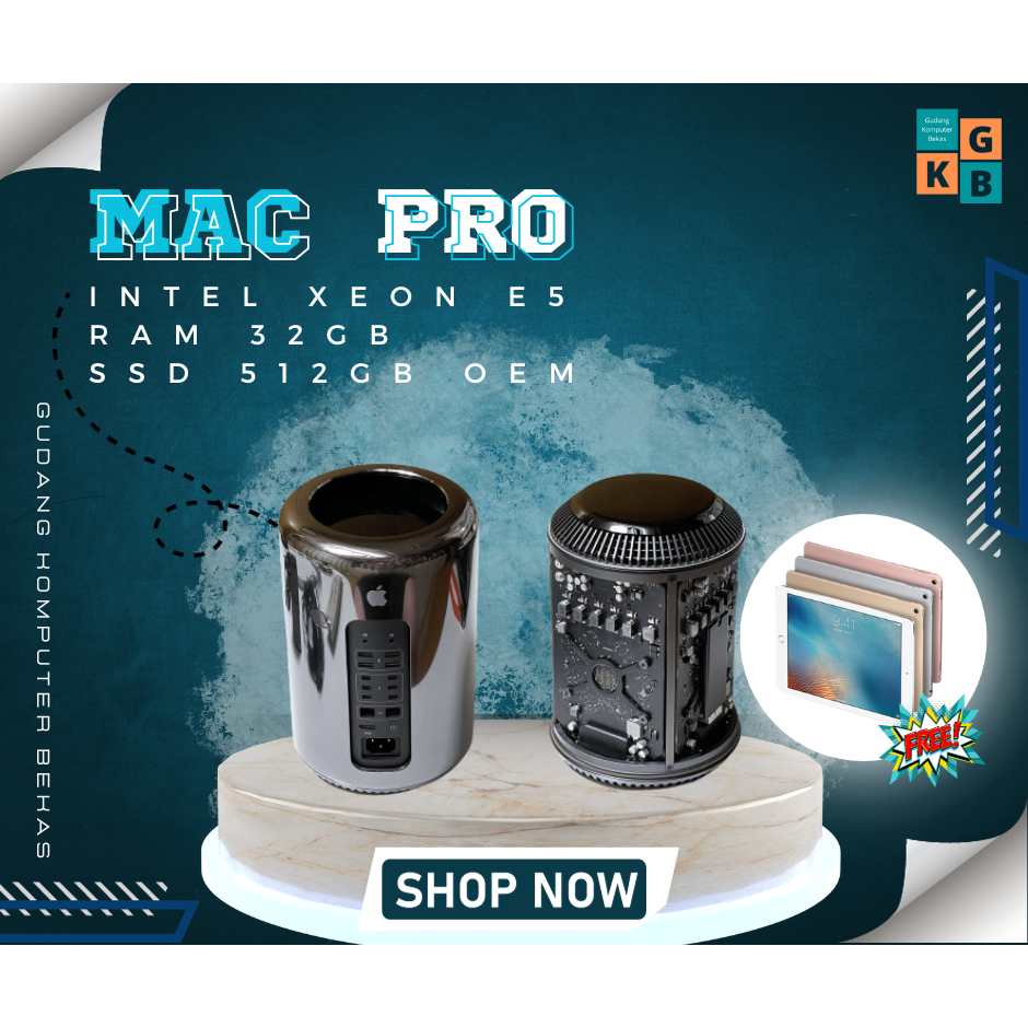Mac Pro 2013 E5-1650 v2 3.5 24GB SSD512G-