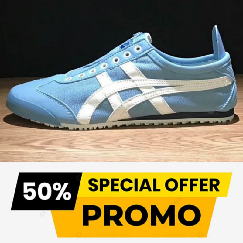 Onitsuka tiger mexico 66 slip on blue on sale heaven