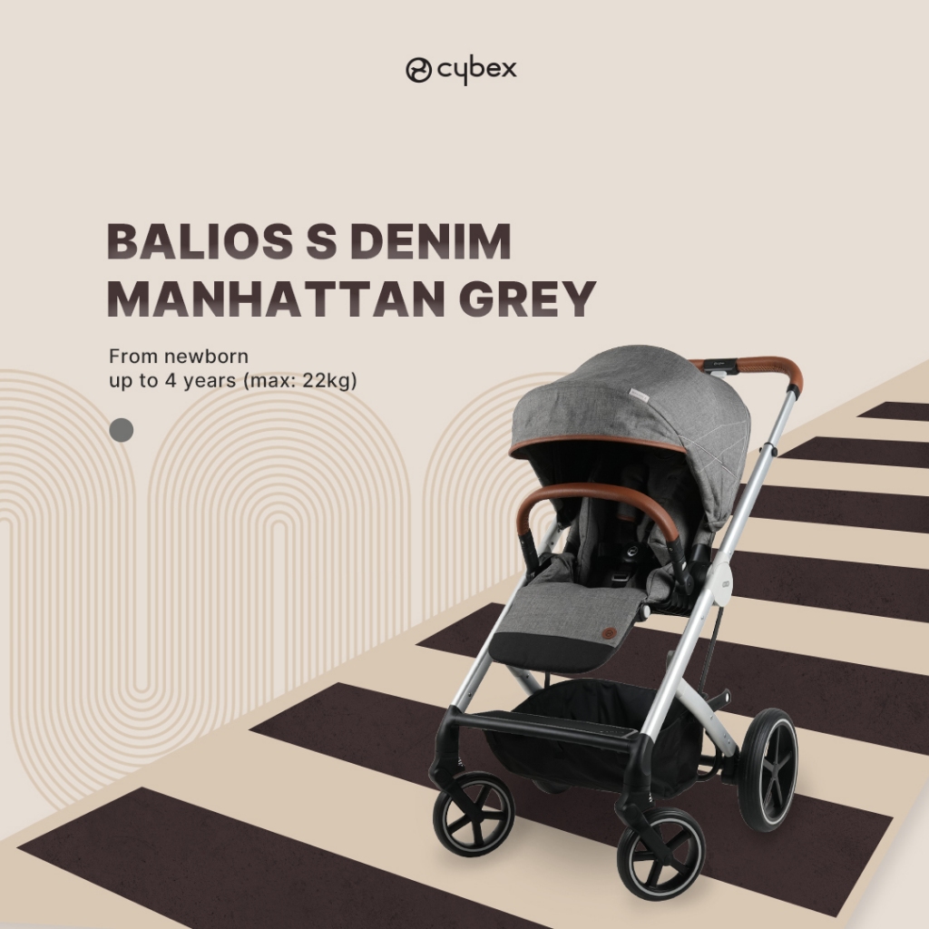 Cybex balios s denim manhattan sales grey trio