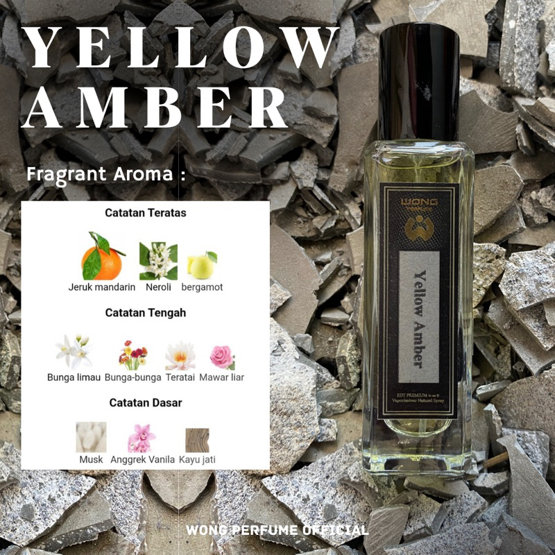 Aroma parfum 2024 yellow amber