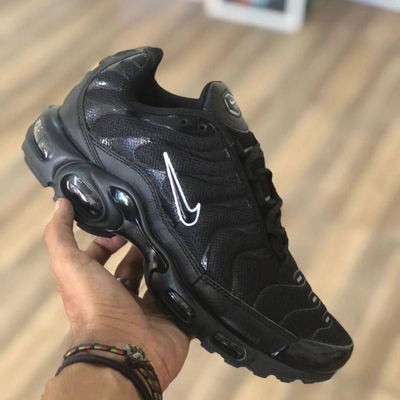 Jual Nike Air Max Plus Tn Black White Premium Original Shopee