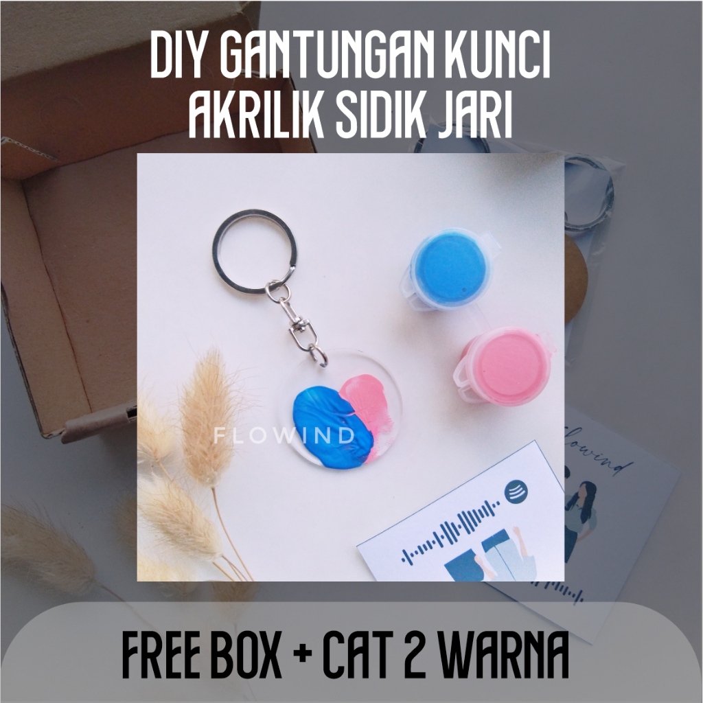 Cara buat clearance keychain acrylic