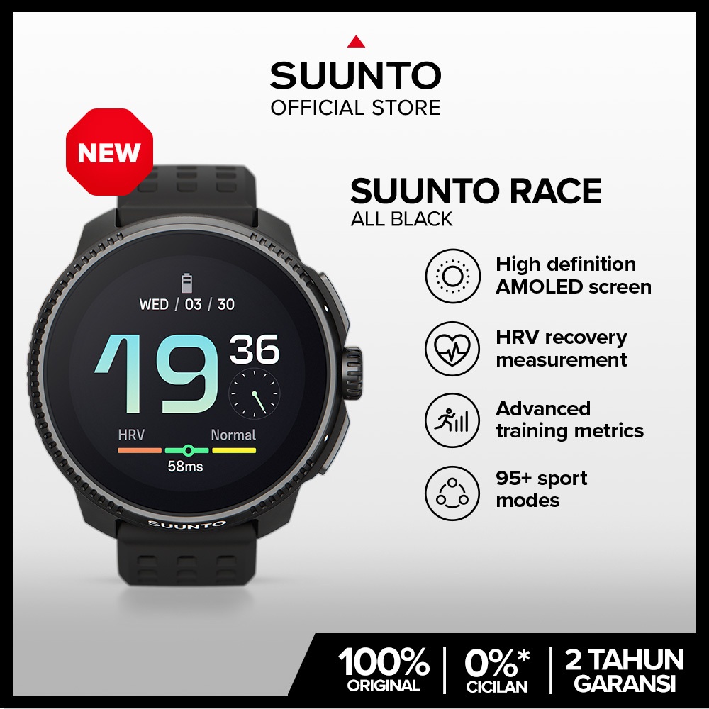 SUUNTO RACE ALL BLACK