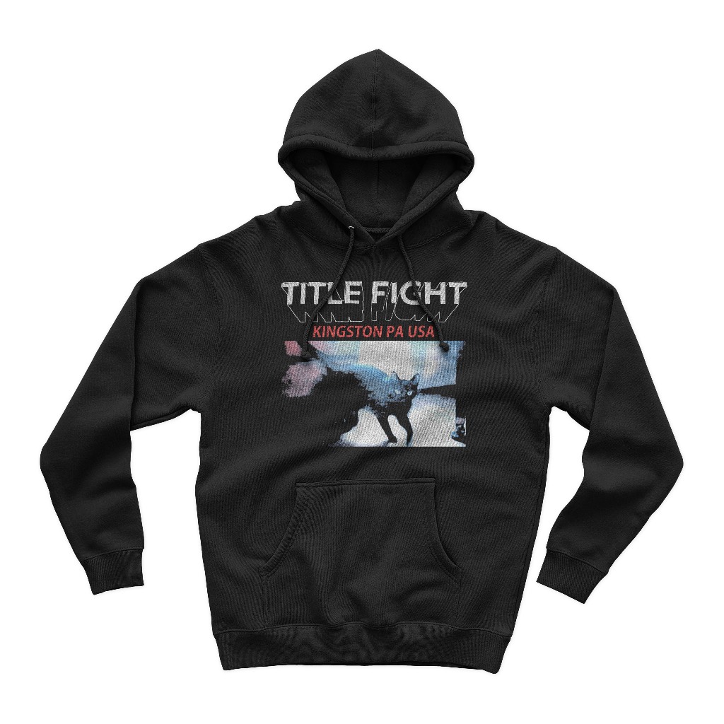 Title fight sale cat hoodie