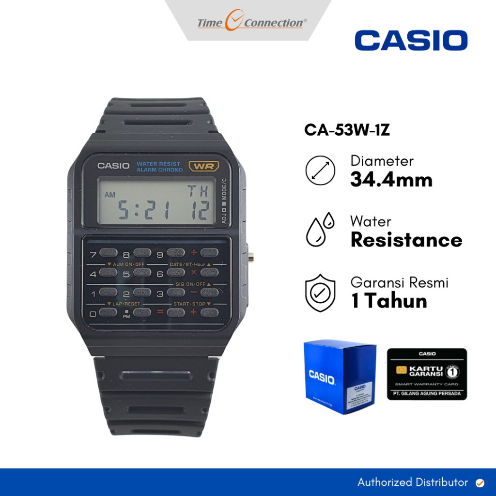 Casio CA-53W Watch Drawing Tribute To Back To The Future — Horological Art  Print By Artist Ben Li, Back To The Future Calculator Watch