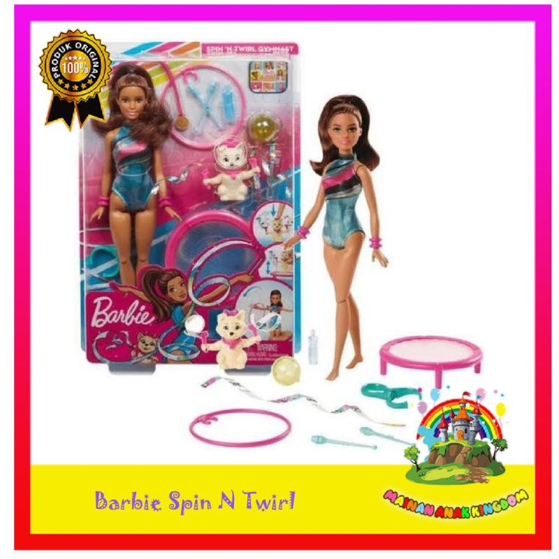 Barbie spin and discount twirl