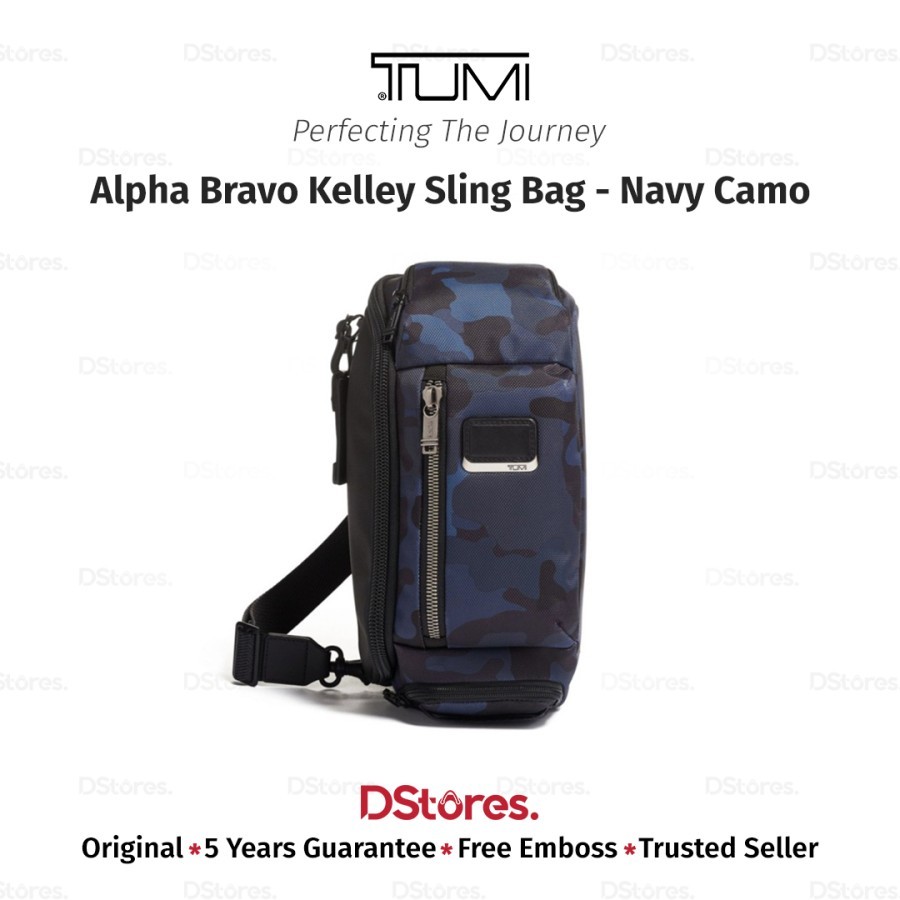 Tumi kelley 2024 sling navy