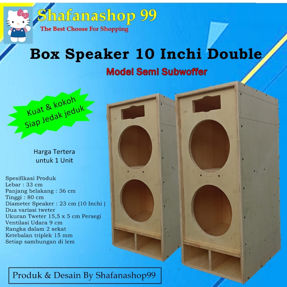 Box speaker 10 sales double