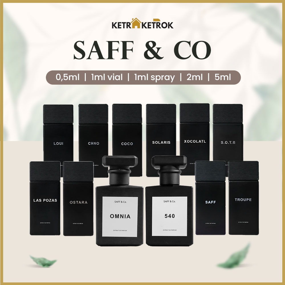 Jual DECANT SHARE PARFUM PERFUME Saff & Co SOTB / Coco / Troupe