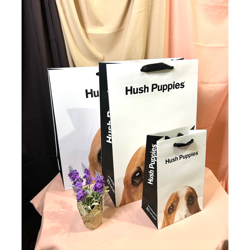 Hush puppies best sale paper bag