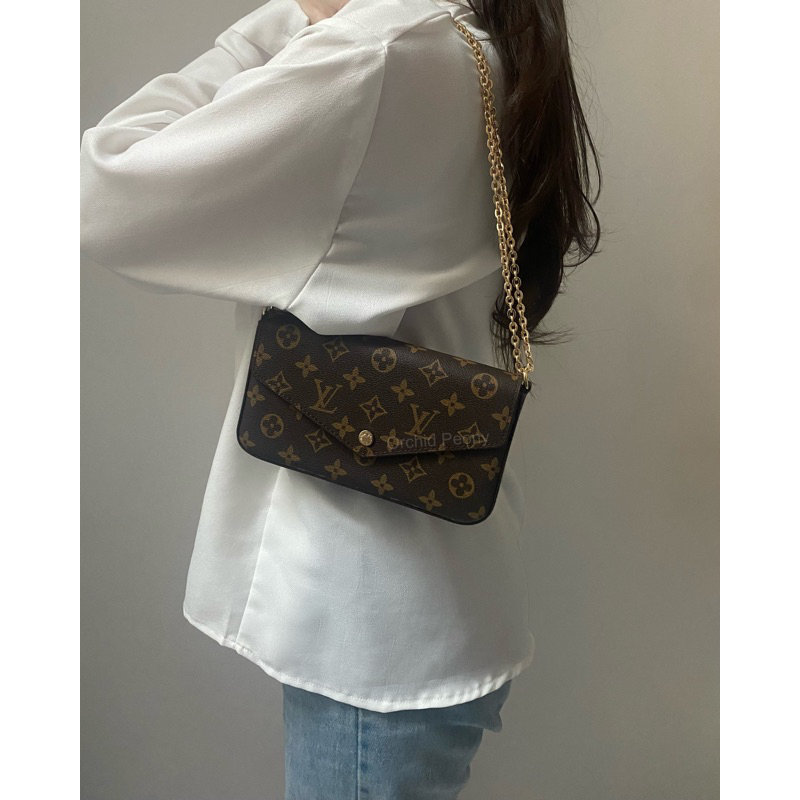 Felicie monogram lv hot sale