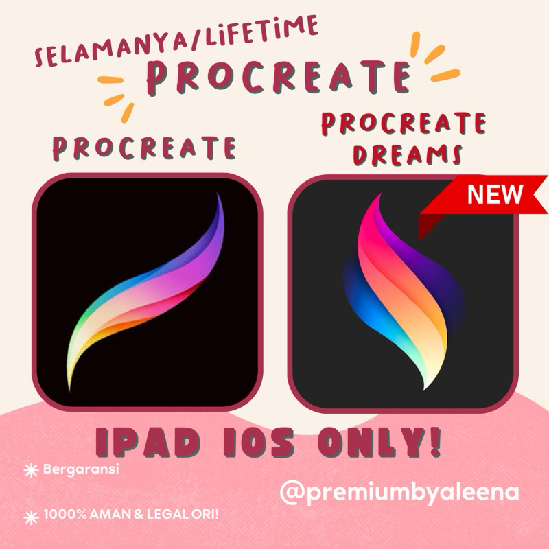 harga procreate di ipad