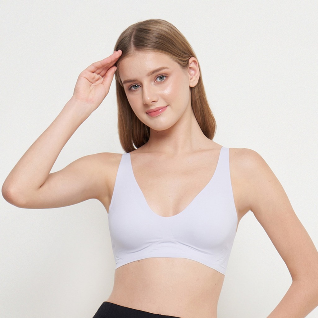 Promo Young Curves Bra Basic Microfiber Contrast Cup C C03-10335C - Beige,  36C - Kab. Tangerang - Young Curves Official