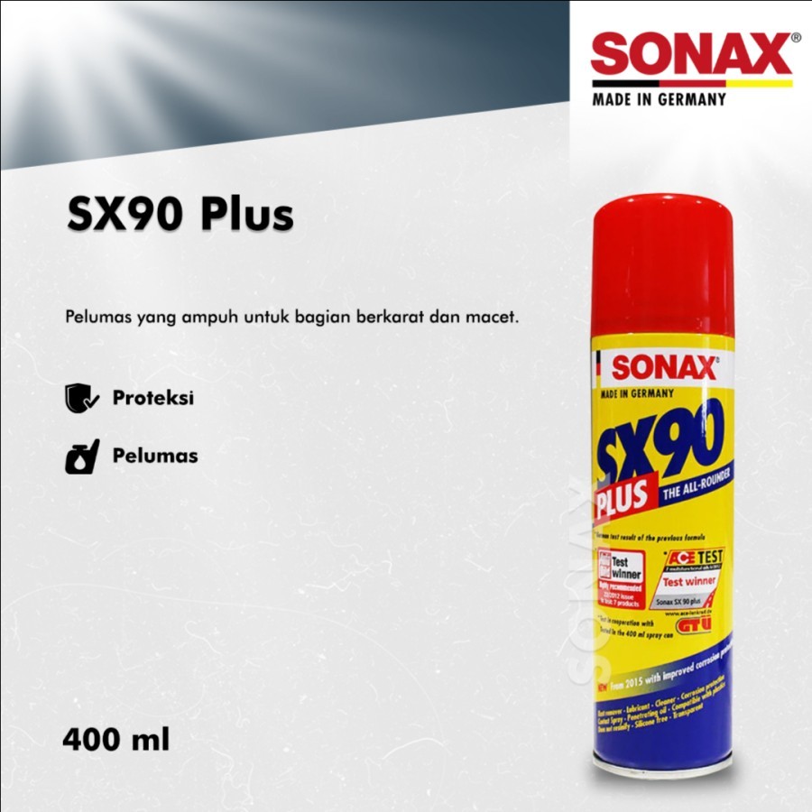 Jual Sonax SX90 Plus 400 Ml Pelumas Serba Guna KHUSUS PENGIRIMAN
