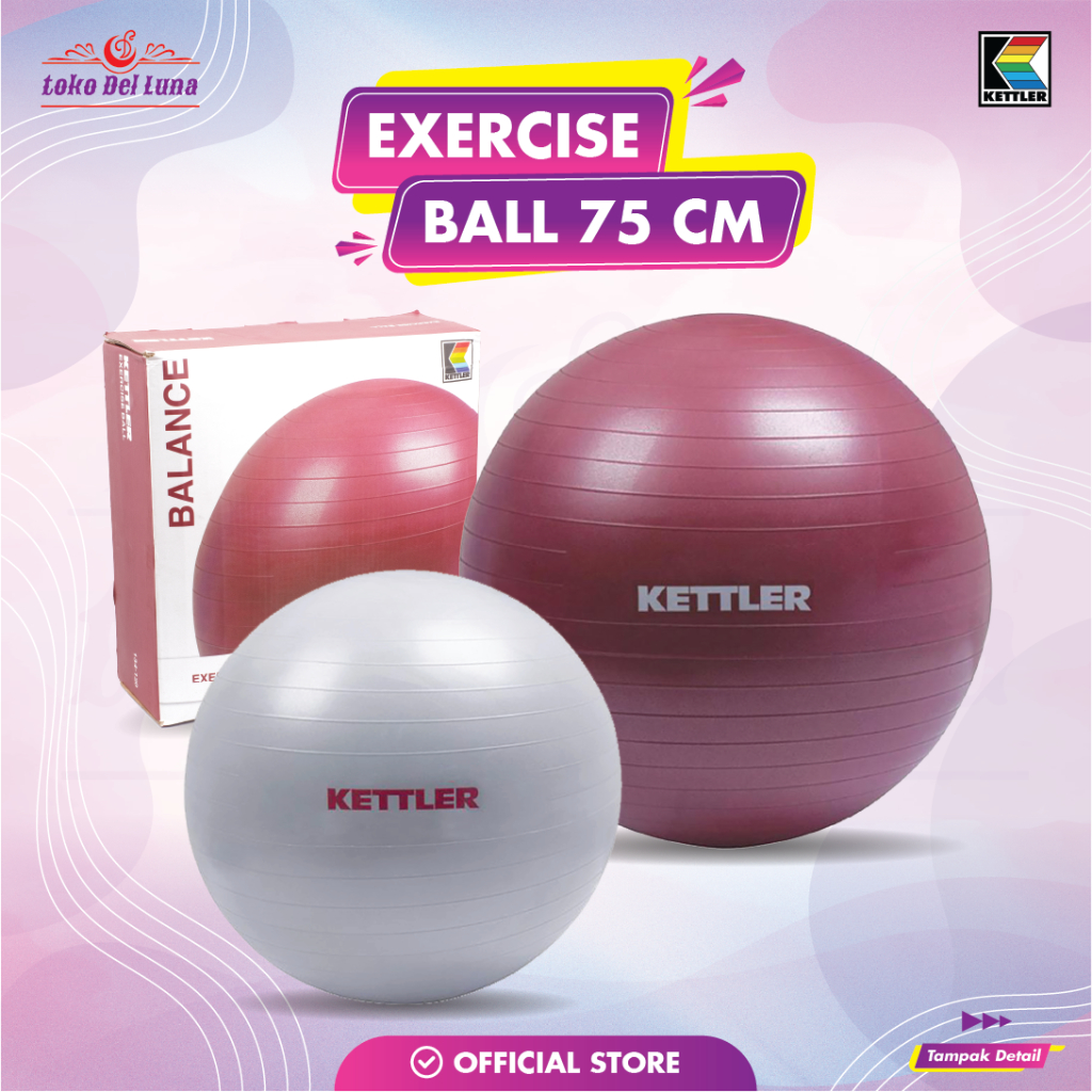 Kettler gym sale ball 75cm