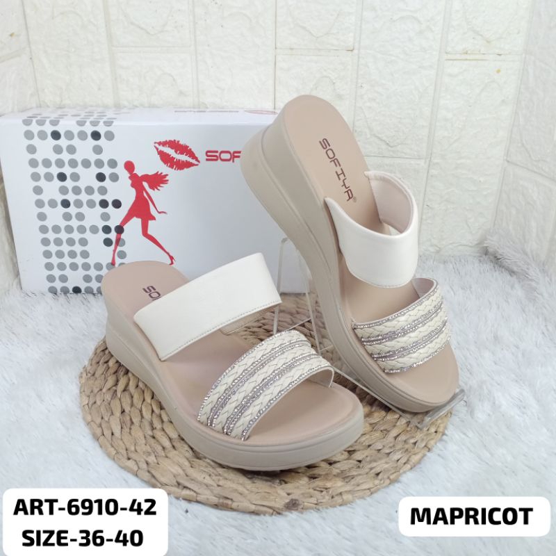 Harga on sale sandal wedges