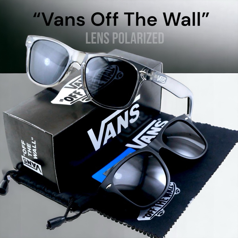 Jual 2140 KACAMATA VANS LENS POLARIZED BLACK KACAMATA FASHION PRIA