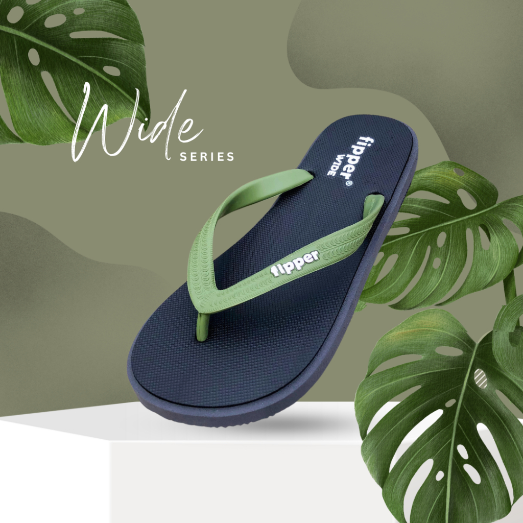 Sandal hot sale fipper wide