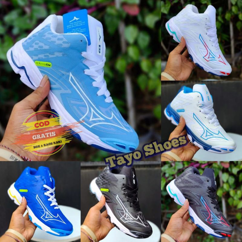 Jual Sepatu Voli Mizuno Wave Lightning Z7 Mizuno Wlz 7 Mid Sepatu