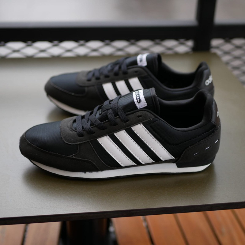 adidas neo city racer black grey