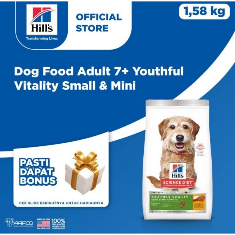 Hills youthful vitality outlet small breed