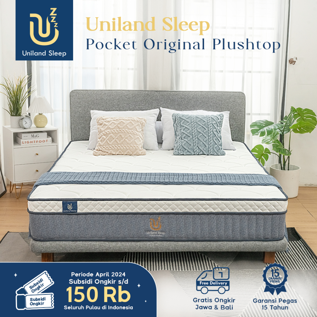 Jual Uniland Sleep 180x200 / King Size / Ukuran No 1 / Kasur Busa / Pocket  Spring | Shopee Indonesia
