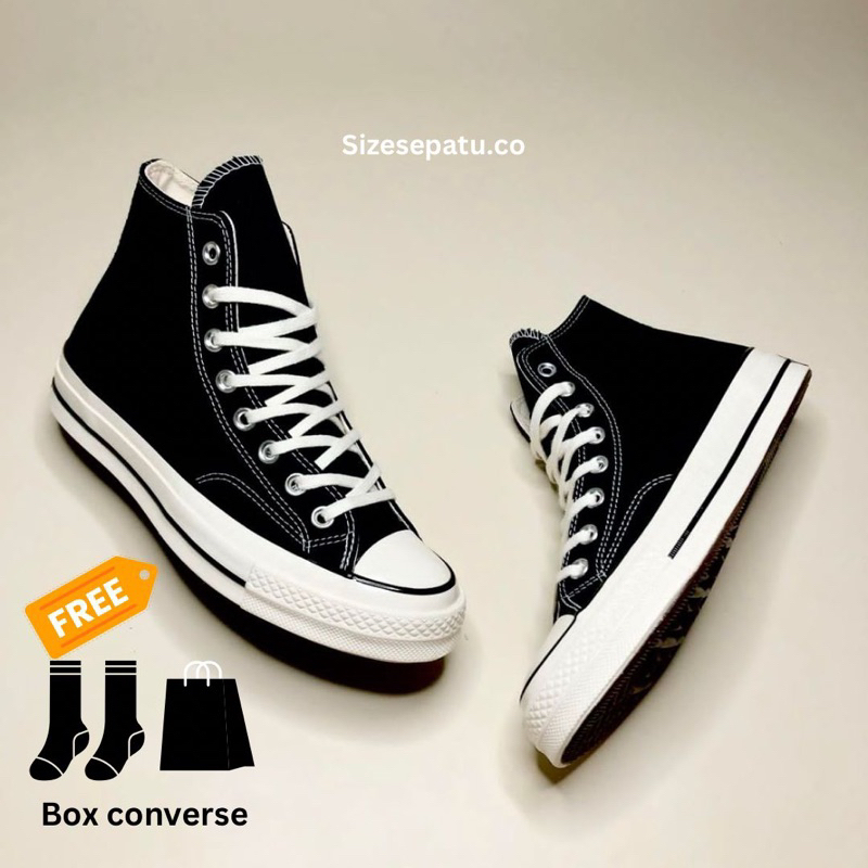 Size shop sepatu converse