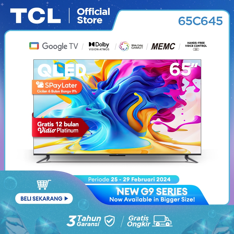 Beli TCL Q6  4K QLED Google TV - TCL Indonesia Official Store