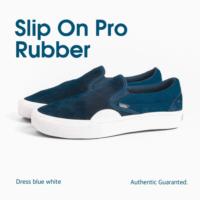 Vans slip on pro rubber dress sales