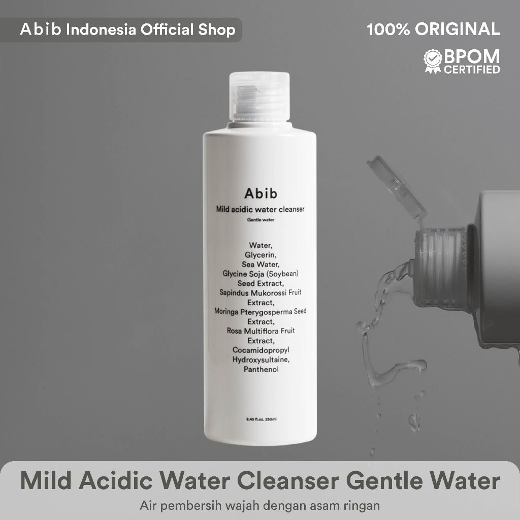 Jual [Near Expired] ABIB Mild Acidic Water Cleanser Gentle Water