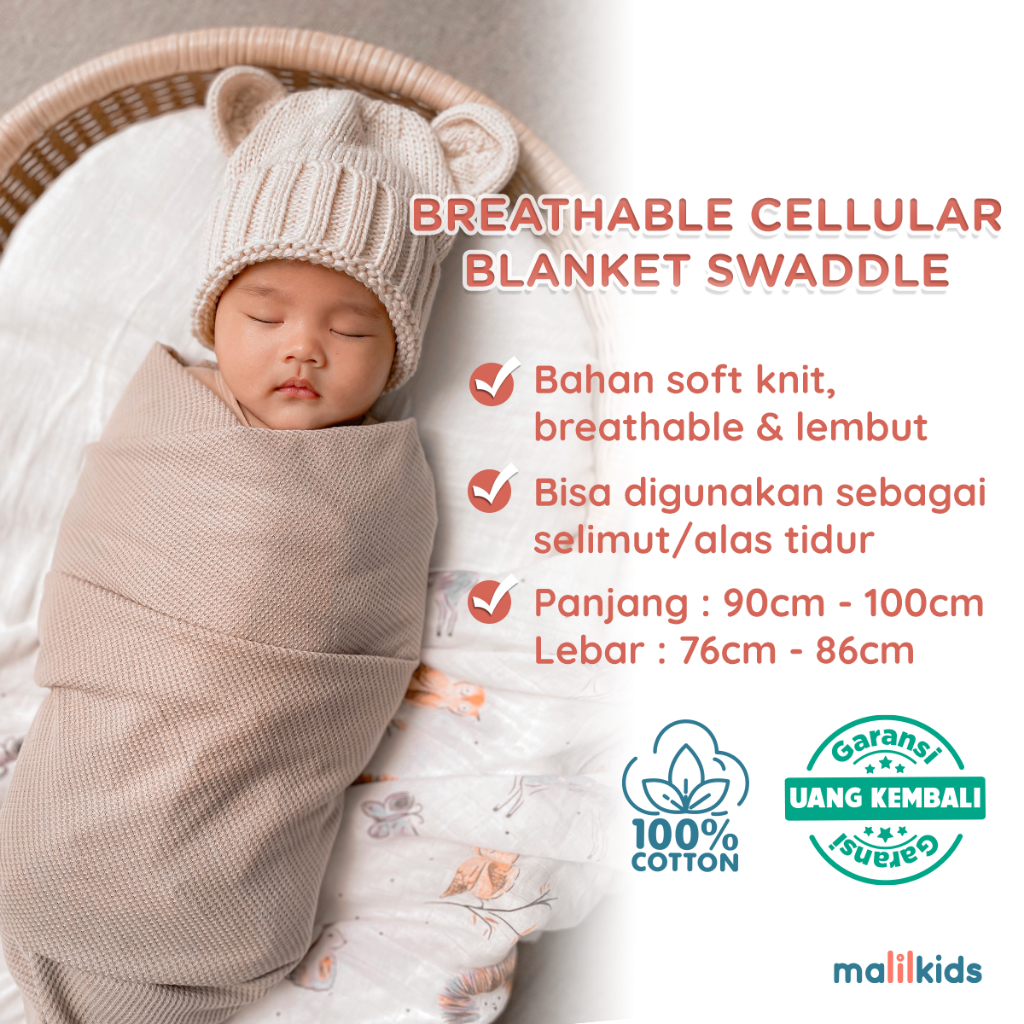 Swaddle best sale cellular blanket