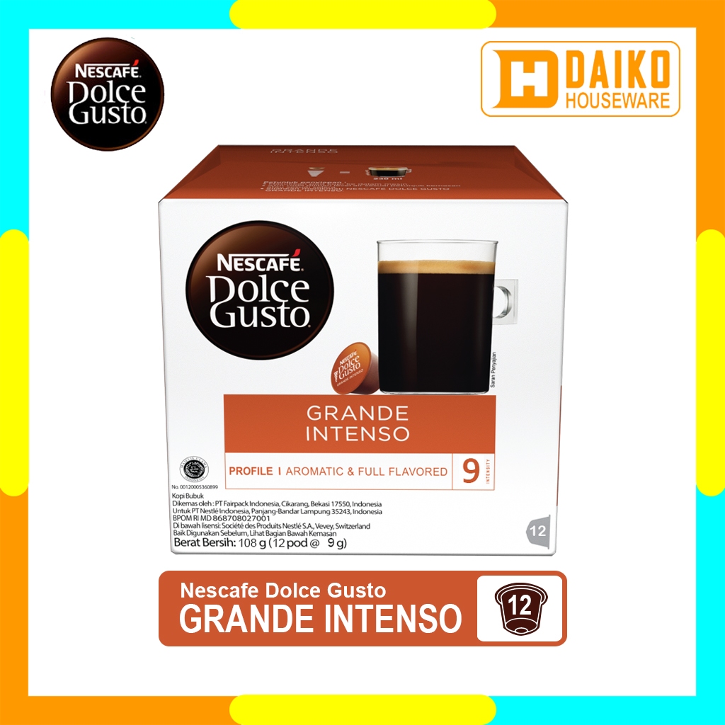 Nescafe dolce 2025 gusto grande intenso