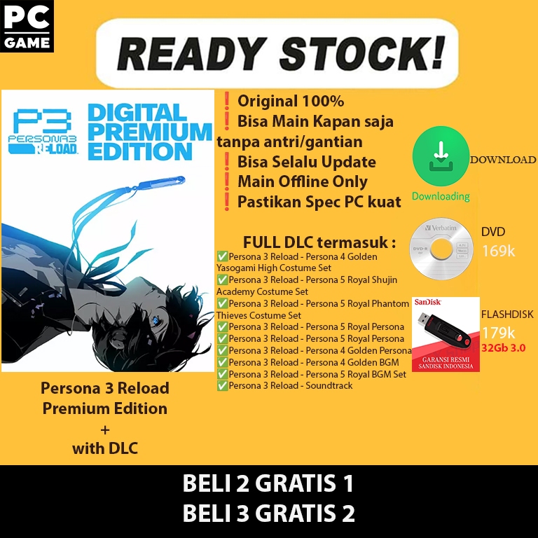 Persona 3 Reload Digital Premium Edition, PC Steam Game