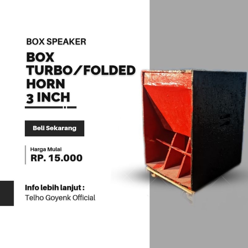 Box speaker best sale turbo horn