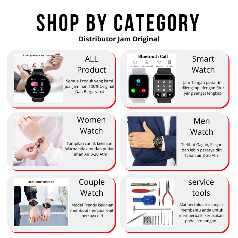 Produk PT.Distributor Jam Original Shopee Indonesia