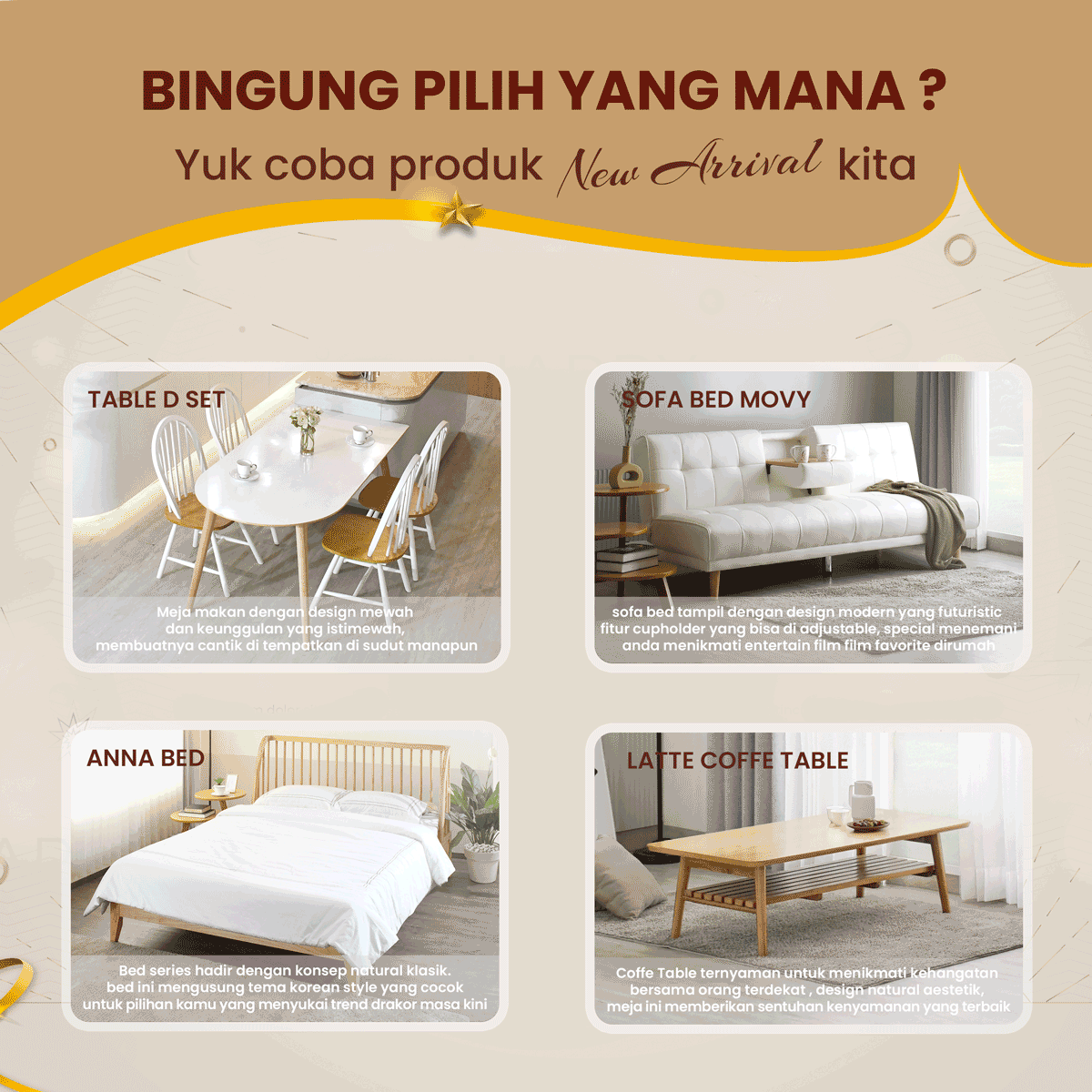 Toko Online LIVIEN FURNITURE OFFICIAL SHOP Shopee Indonesia