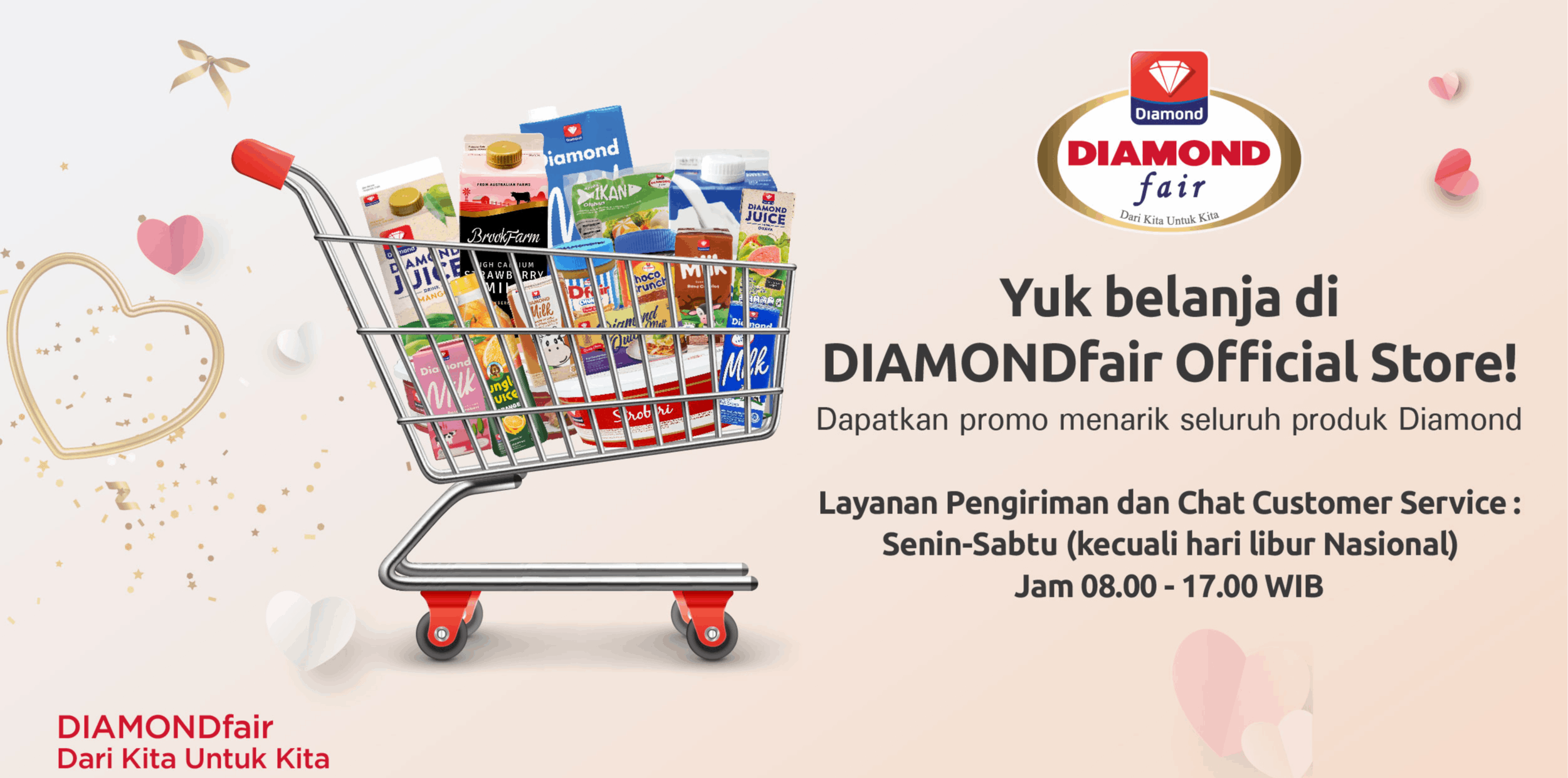 Toko Online Diamond Fair Official Shop | Shopee Indonesia